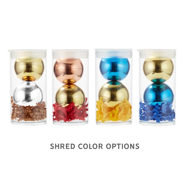 Set of metallic lip balms in tube.... from ASI 63549 Jornik Manufacturing Corp