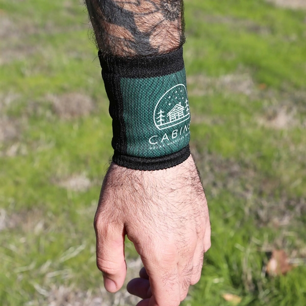 Eco-friendly beverage sleeve adds branding to drinks, shields hands, & stands... from ASI 61966 HPG / Best Promotions USA