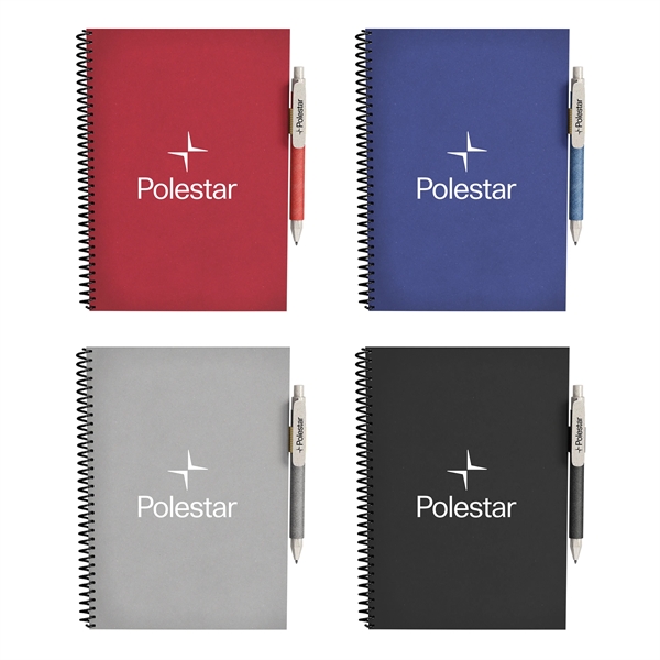 Kit includesbr/EC3090 - Eco Spiral Bound Notebookbr/EC152 - Charlotte Eco Ballpoint... from ASI 88660 Spector & Co.