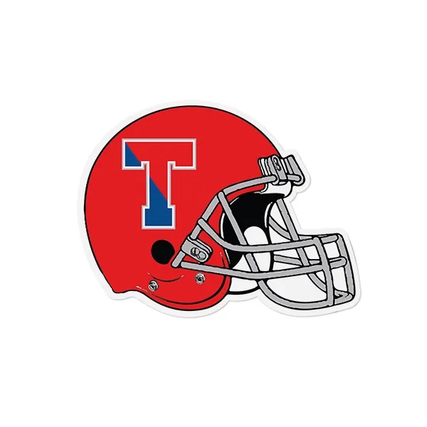 7 3/8" x 5 1/8" football helmet shaped car magnet with... from ASI 98360 WOWLine / WOWLine®