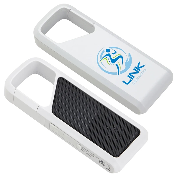 Clip-On Wireless Speaker... from ASI 36730 Ariel Premium Supply Inc