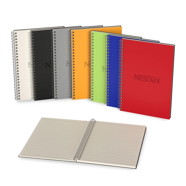 Spark your creativity with our Spiral Neoskin reg;  Journal. With... from ASI 88660 Spector & Co.