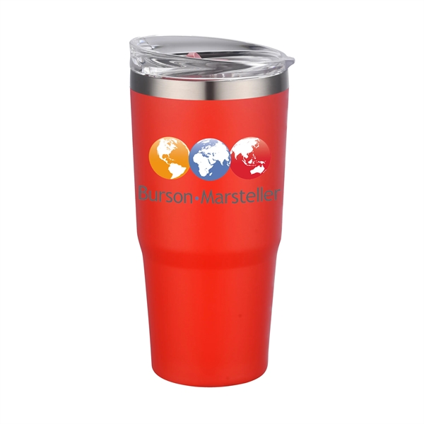 30 oz. stainless steel insulated tumbler that doubles as a beverage... from ASI 90807 Tekweld