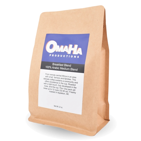 Premium craft Roasted Ground Coffee - 12oz Bag... from ASI 72657 Active Life Promo / Apres Ski