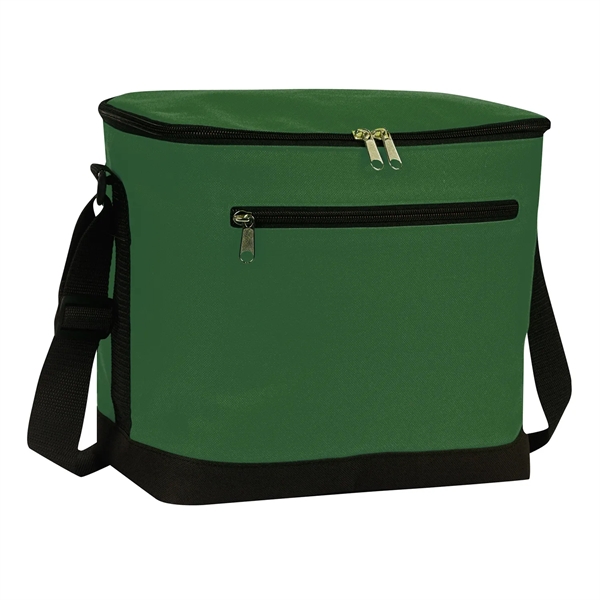 10.5" x 10.25" x 6" polyester insulated cooler bag with 12-16... from ASI 37980 Bagworld