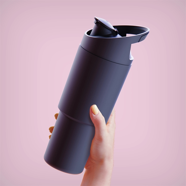 32 oz Capacity Bottle with Easy Carry Handle, Straw, Sip Through... from ASI 31518 ADNART