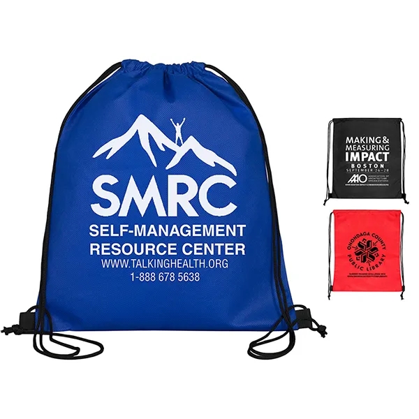 Non-woven polypropylene drawstring cinch backpack.... from ASI 62660 Innovation Line
