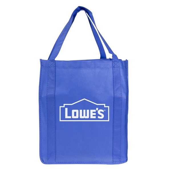 Grocery Non Woven Tote Bag with 20" Straps 80 GSM... from ASI 44900 NC Custom (CI/Lanco) / Lanco