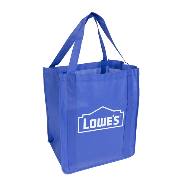 Grocery Non Woven Tote Bag with 20" Straps 80 GSM... from ASI 44900 NC Custom (CI/Lanco) / Lanco