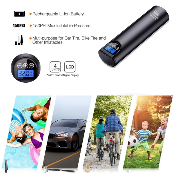 With this amazing Roubaix Portable Inflator, you won't need to hoard... from ASI 90154 Sunjoy Group Inc