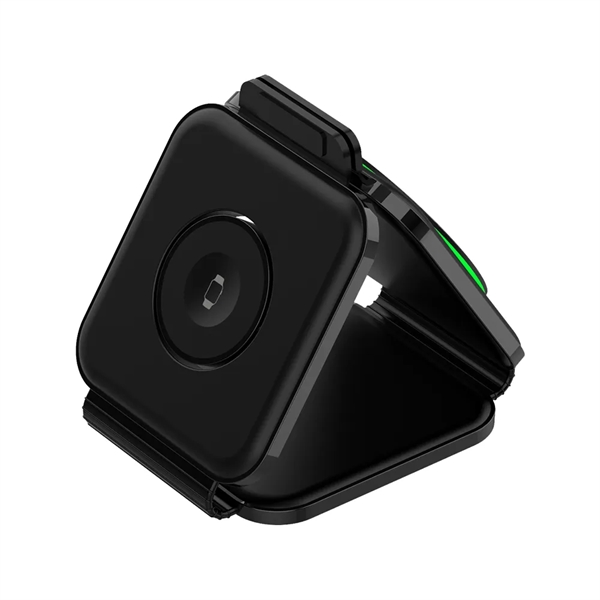 Charge 3 Qi-enabled devices at once with this foldable magnetic wireless... from ASI 90154 Sunjoy Group Inc