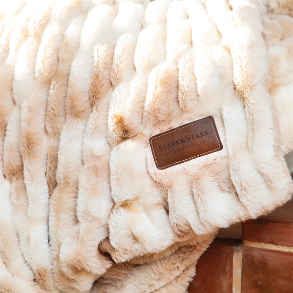 Hazelnut Chunky Fur Blanket.... from ASI 90913 Terry Town