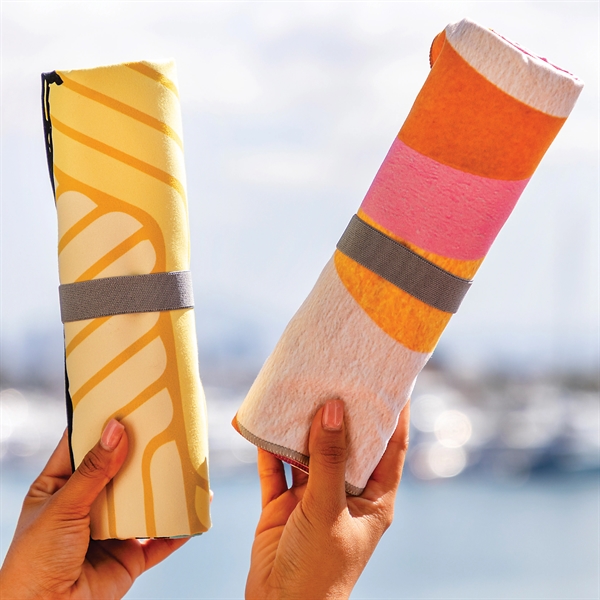 Add a sewn on carrying strap for easy packing or hanging... from ASI 90913 Terry Town