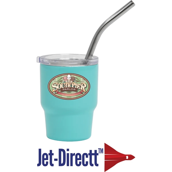 3 oz. Stainless Steel Mini Mate Collection... from ASI 71920 Moderne Glass Company Inc / Glass America®