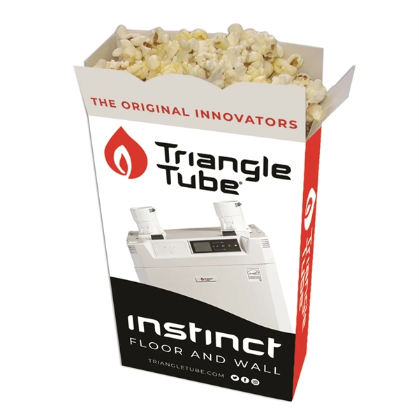 Medium Popcorn Box Closed Top Full Color 46 oz... from ASI 67620 Lion Circle Corp