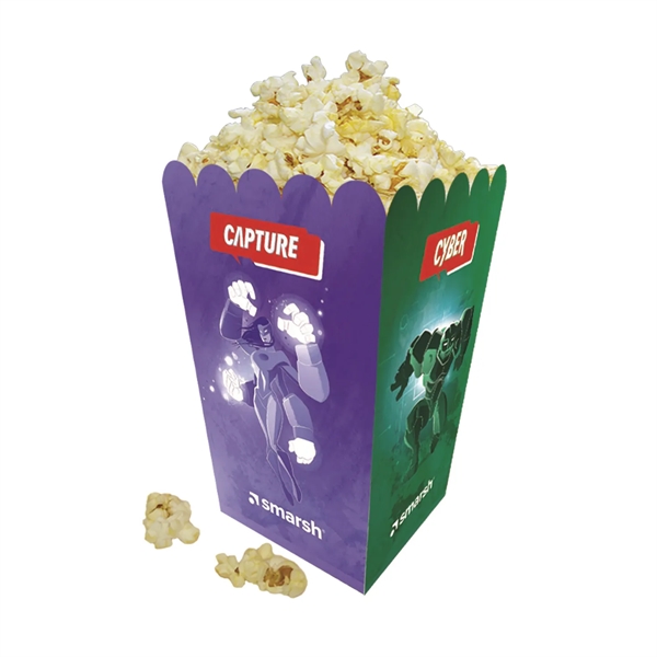 Small Scoop Popcorn Box Full Color 32 oz... from ASI 67620 Lion Circle Corp