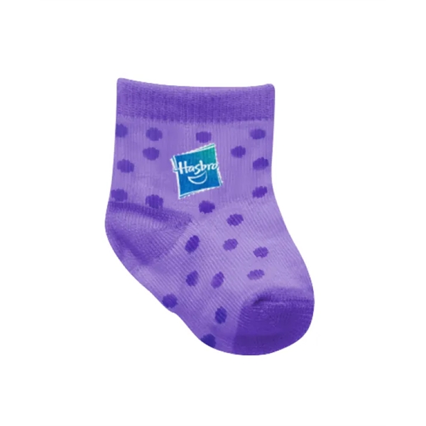 Knit Baby size Jacquard socks with a woven imprint.... from ASI 30250 AZX Sport USA