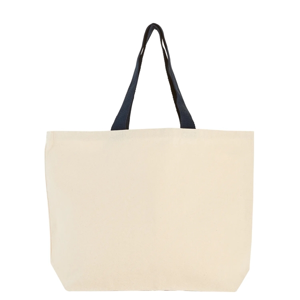 11.5 oz cotton duck canvas tote bag with 3" gusset and... from ASI 52840 Evans Manufacturing