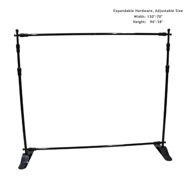 Tradeshow Booth Package Deluxe, 10' Expanding Display and 8' Sublimated PREMIUM... from ASI 53509 FIEL-Fairdeal Import & Export / FIEL