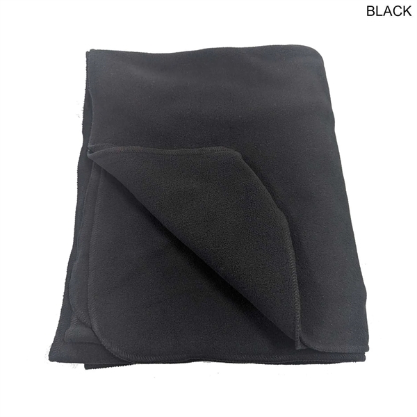 Black Blanket, Size 50"x60", Ultra Soft and Smooth Microfleece Fabric, Blank... from ASI 53509 FIEL-Fairdeal Import & Export / FIEL
