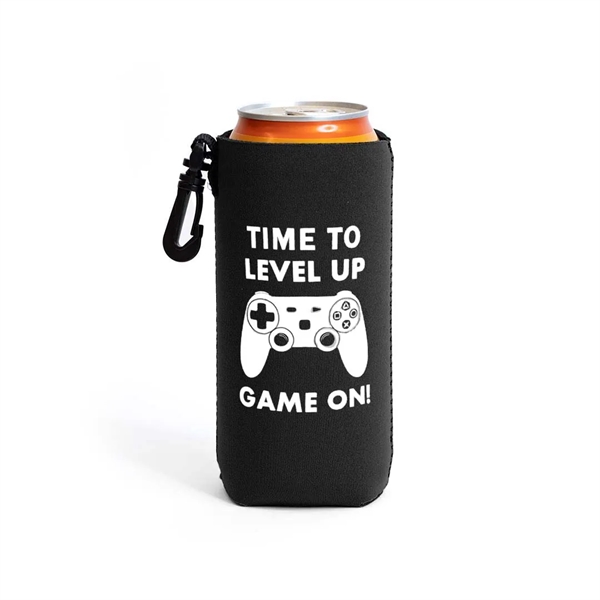 4" x 6" neoprene bottle sleeve with clip and silkscreen imprint.... from ASI 30250 AZX Sport USA