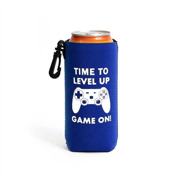 4" x 6" neoprene bottle sleeve with clip and silkscreen imprint.... from ASI 30250 AZX Sport USA