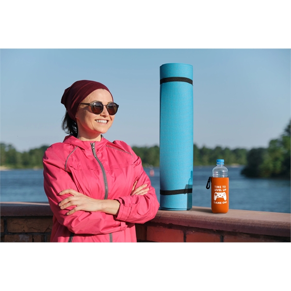 4" x 6" neoprene bottle sleeve with clip and silkscreen imprint.... from ASI 30250 AZX Sport USA