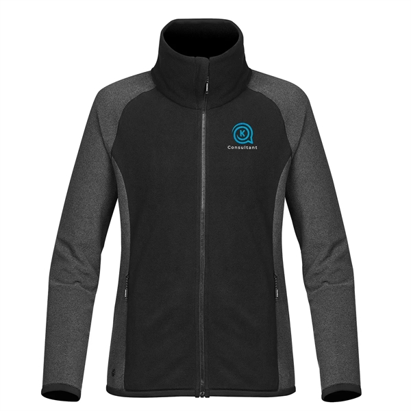 STORMTECH® women's microfleece jacket with a chin saver and brushed tricot... from ASI 61125 Hit Promotional Products / Hit®