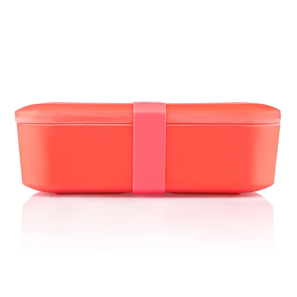 Bamboo wood and polypropylene Bento lunchbox with silicone band.... from ASI 57800 Gordon Sinclair / Gordon Sinclair®