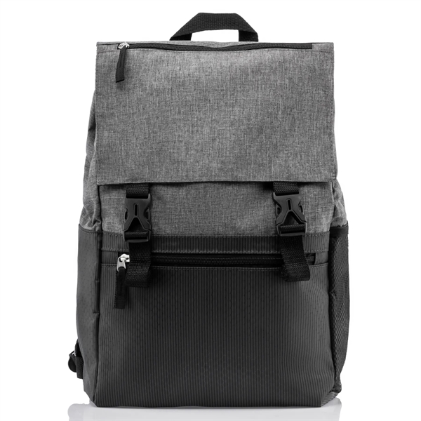 Landlock polycotton top loading backpack with zipper pocket flap, sliding buckle... from ASI 57800 Gordon Sinclair / Gordon Sinclair®