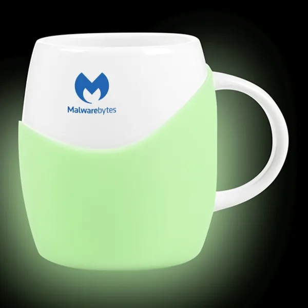 14 ounce ceramic handled mug with glow in the dark silicone... from ASI 57800 Gordon Sinclair / Gordon Sinclair®