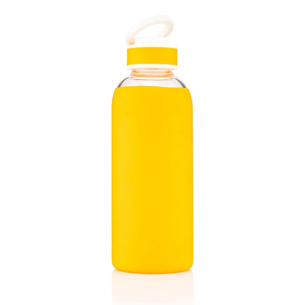 18 ounce shatter resistant glass bottle with silicone grip sleeve and... from ASI 57800 Gordon Sinclair / Gordon Sinclair®