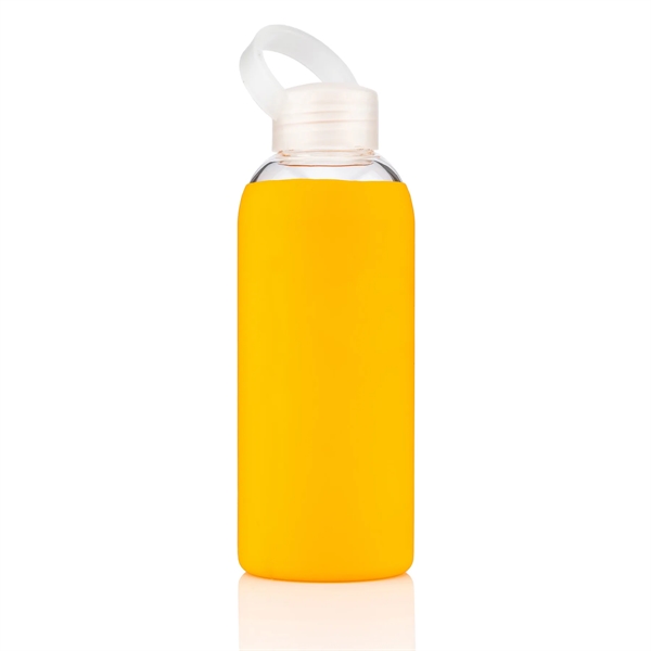 18 ounce shatter resistant glass bottle with silicone grip sleeve and... from ASI 57800 Gordon Sinclair / Gordon Sinclair®