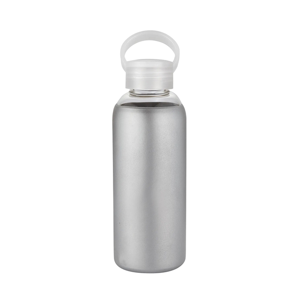 18 ounce shatter resistant glass bottle with silicone grip sleeve and... from ASI 57800 Gordon Sinclair / Gordon Sinclair®