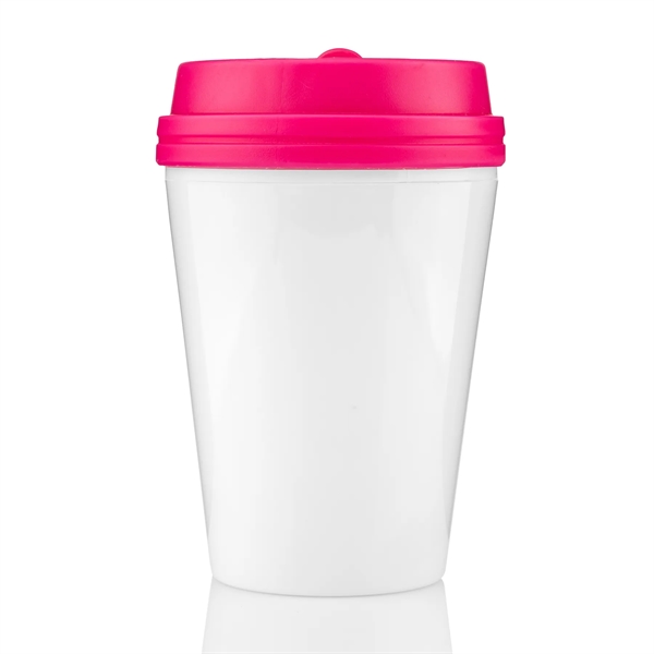 10 ounce double wall insulated tumbler with threaded slide-lock silicone lid.... from ASI 57800 Gordon Sinclair / Gordon Sinclair®