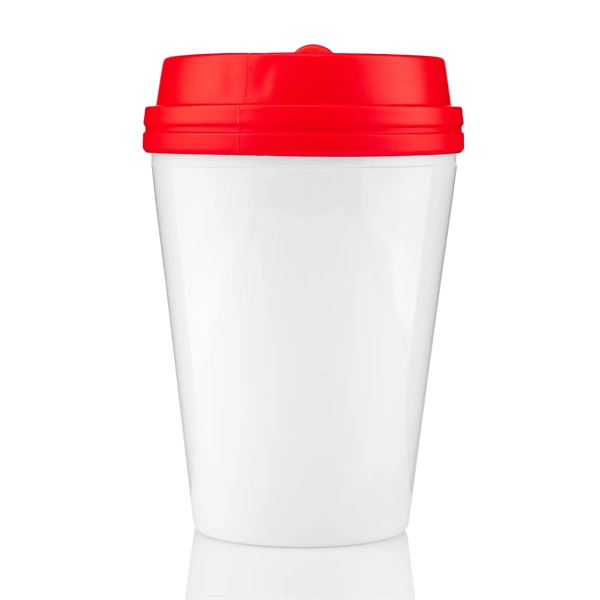 10 ounce double wall insulated tumbler with threaded slide-lock silicone lid.... from ASI 57800 Gordon Sinclair / Gordon Sinclair®