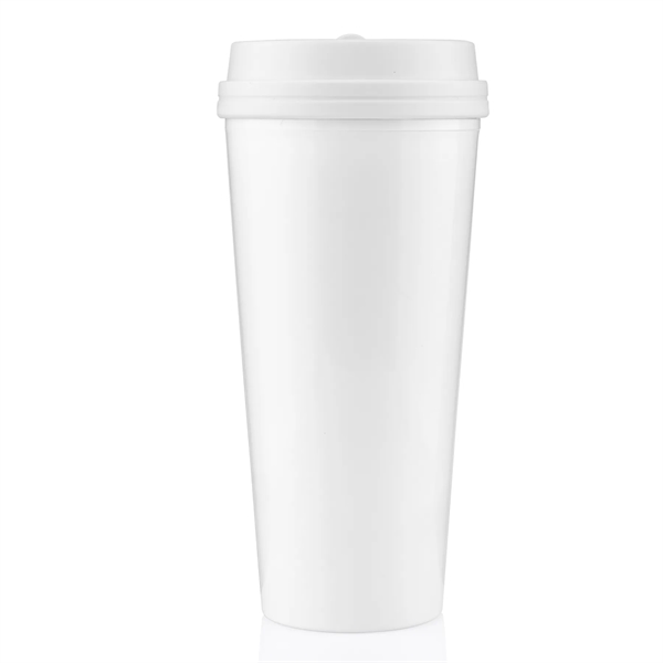 20 ounce double wall insulated plastic tumbler with color silicone lid.... from ASI 57800 Gordon Sinclair / Gordon Sinclair®