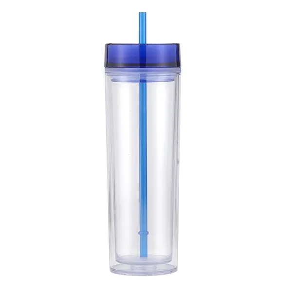 14 ounce double wall insulated tumbler with lid, straw and colored... from ASI 57800 Gordon Sinclair / Gordon Sinclair®
