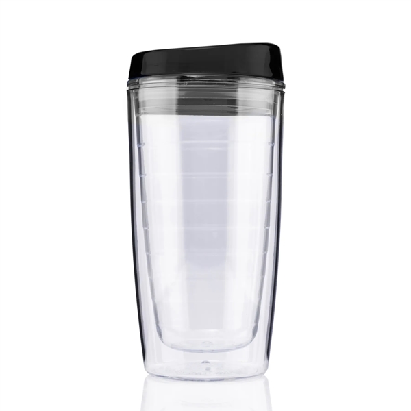 14 ounce double wall acrylic tumbler with pop-on lid and iridescent... from ASI 57800 Gordon Sinclair / Gordon Sinclair®