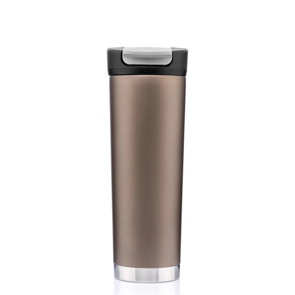 24 ounce vacuum insulated stainless steel tumbler with a flip-top lid,... from ASI 57800 Gordon Sinclair / Gordon Sinclair®
