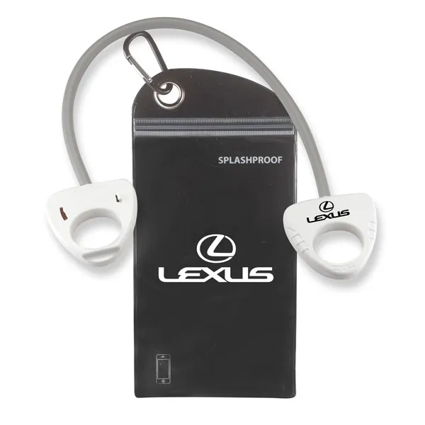 Two resistance bands in a 8.75" x 4.5" splash proof storage... from ASI 57800 Gordon Sinclair / Gordon Sinclair®