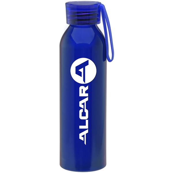 The 22 Oz. Shimmer Collection Water Bottle features a matching screw... from ASI 71920 Moderne Glass Company Inc / Glass America®