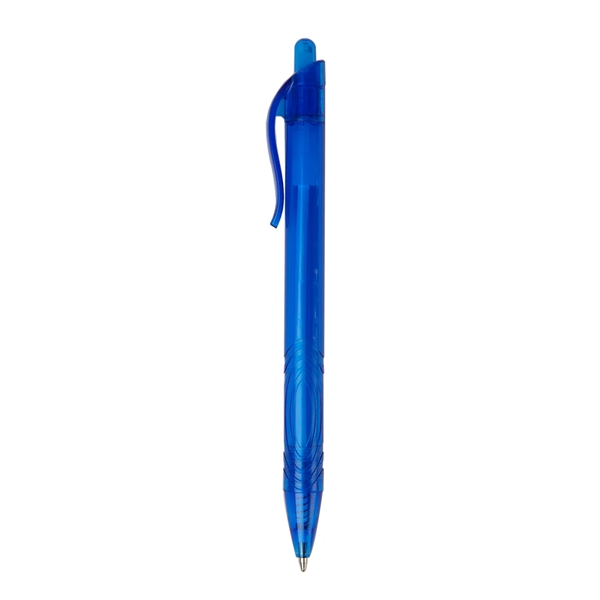 5 3/4" x 7/16" recycled PET click-action ballpoint pen in several... from ASI 52840 Evans Manufacturing