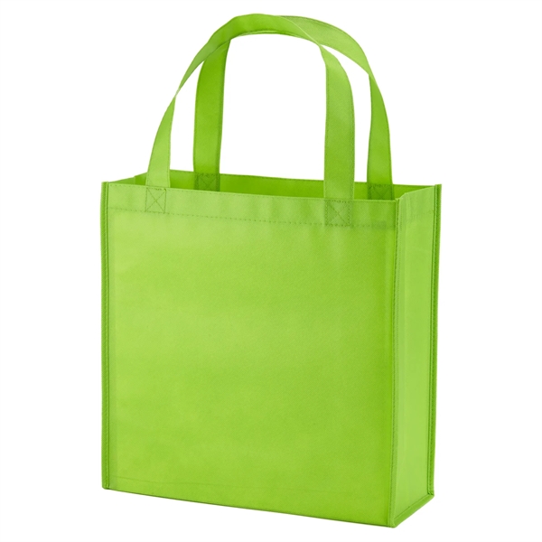 Market tote bag with 5" gussets, square body and 18" handles... from ASI 52840 Evans Manufacturing
