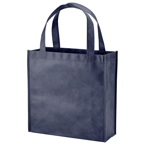 Market tote bag with 5" gussets, square body and 18" handles... from ASI 52840 Evans Manufacturing