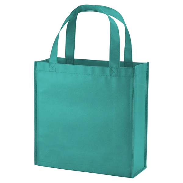 Market tote bag with 5" gussets, square body and 18" handles... from ASI 52840 Evans Manufacturing