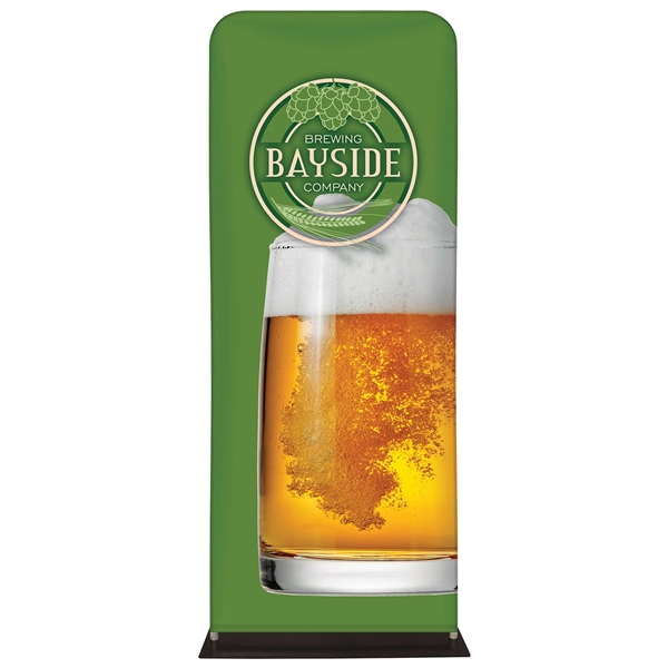 SlimFit Steel Base Kit including hardware with 35" x 90" banner... from ASI 80228 Quinn