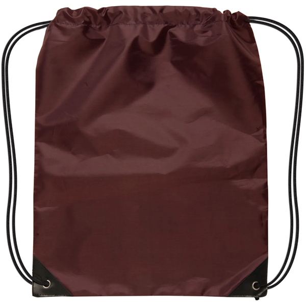 14" x 17" drawstring backpack with drawstring closure in an assortment... from ASI 52840 Evans Manufacturing