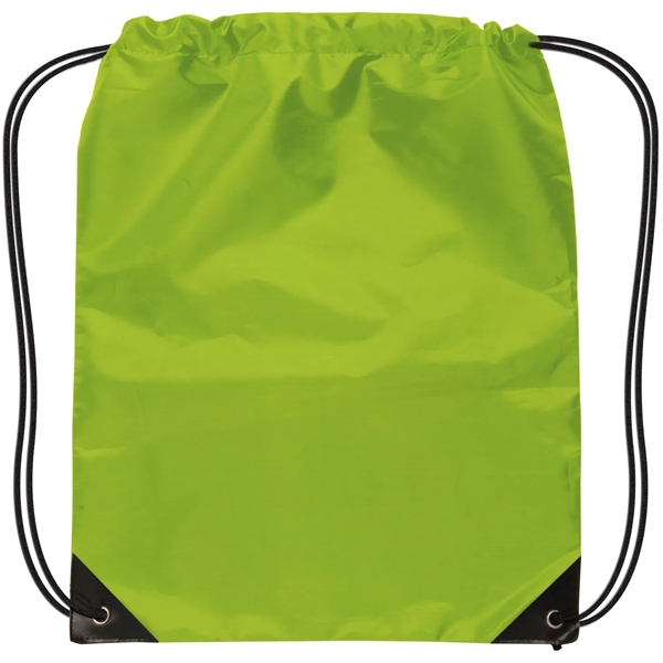 14" x 17" drawstring backpack with drawstring closure in an assortment... from ASI 52840 Evans Manufacturing