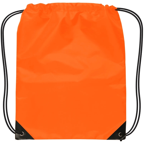 14" x 17" drawstring backpack with drawstring closure in an assortment... from ASI 52840 Evans Manufacturing